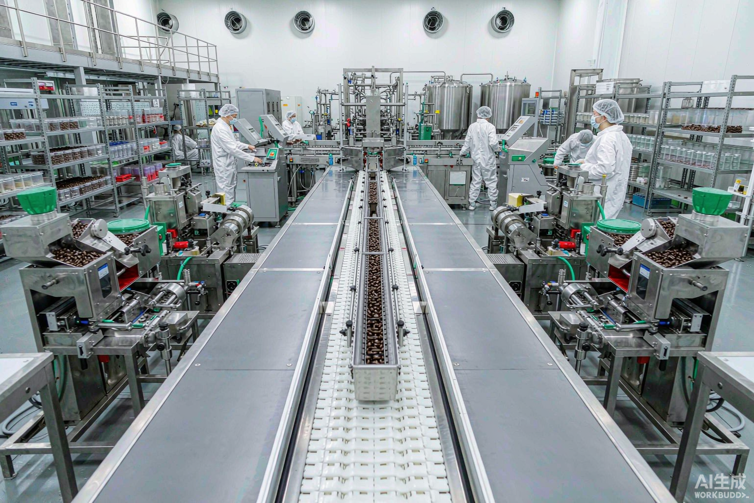 GMP certified supplement factory production line