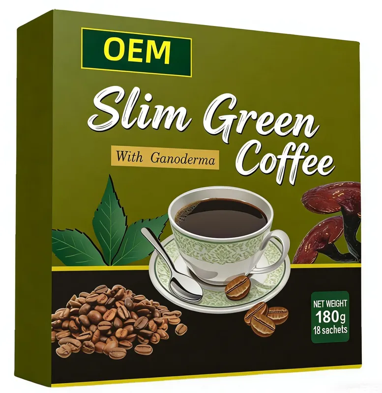 Slim Green Coffee + Ganoderma OEM manufacturer