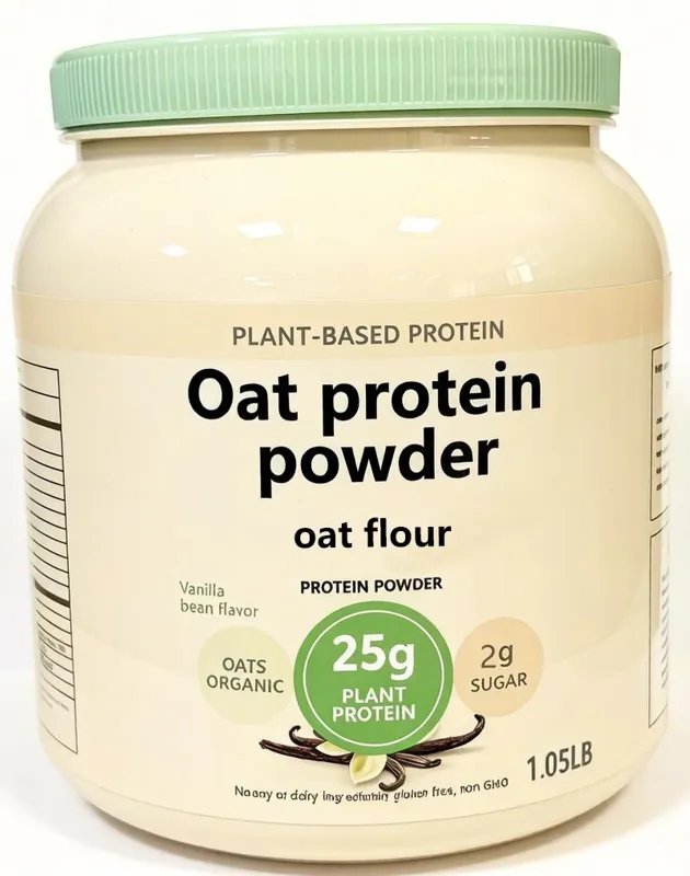 Organic Oat Protein Powder OEM private label manufacturer