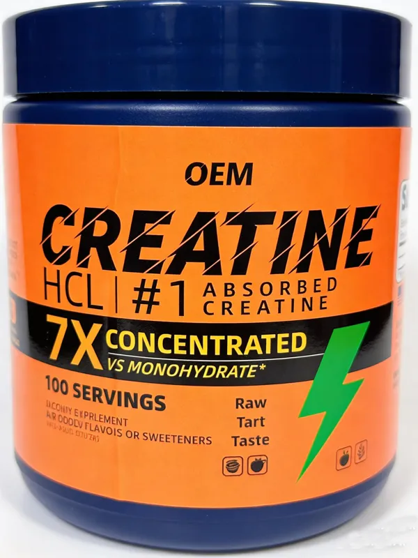 Creatine HCl Supplement OEM private label manufacturer