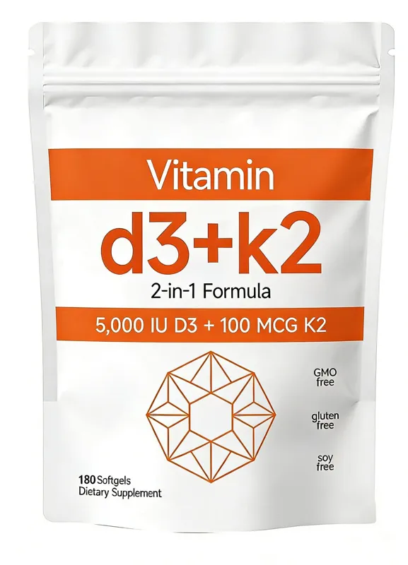 Vitamin D3+K2 Softgels OEM manufacturer