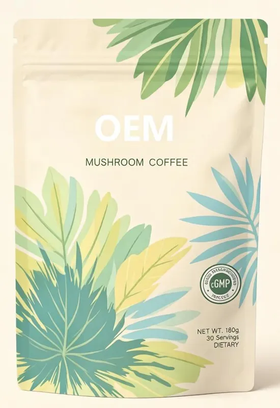Mushroom Coffee 180g OEM private label manufacturer