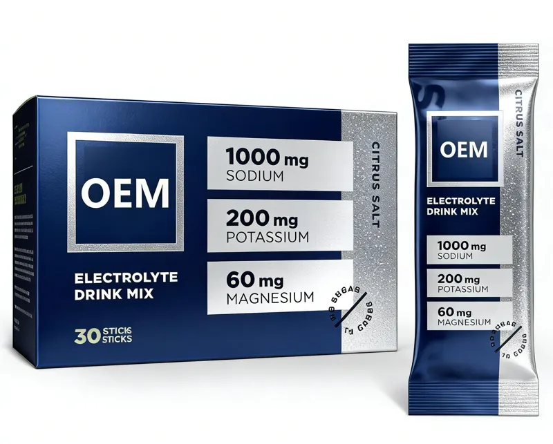 Electrolyte Drink Mix OEM private label manufacturer