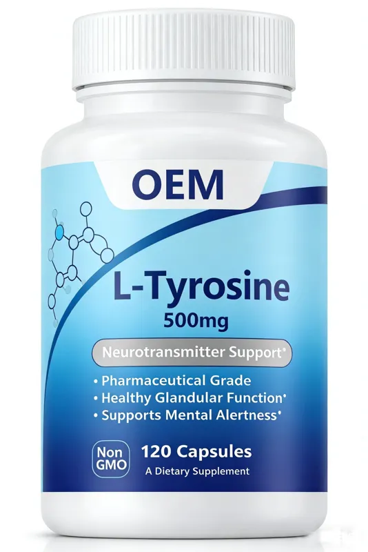 L-Tyrosine 500mg OEM private label manufacturer