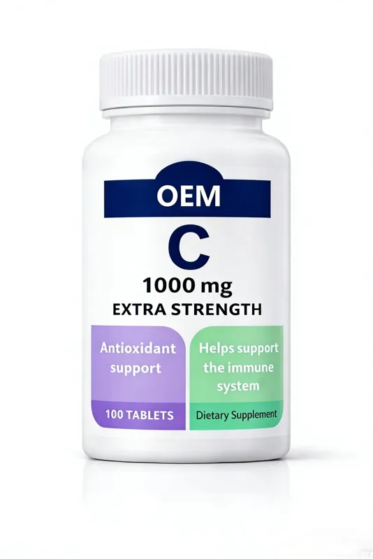 Vitamin C 1000mg OEM private label manufacturer